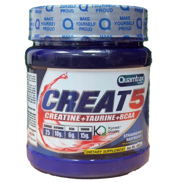 کراتین ترکیبی کوامترکس مدل Creatine 5 وزن ۴۰۰ گرم