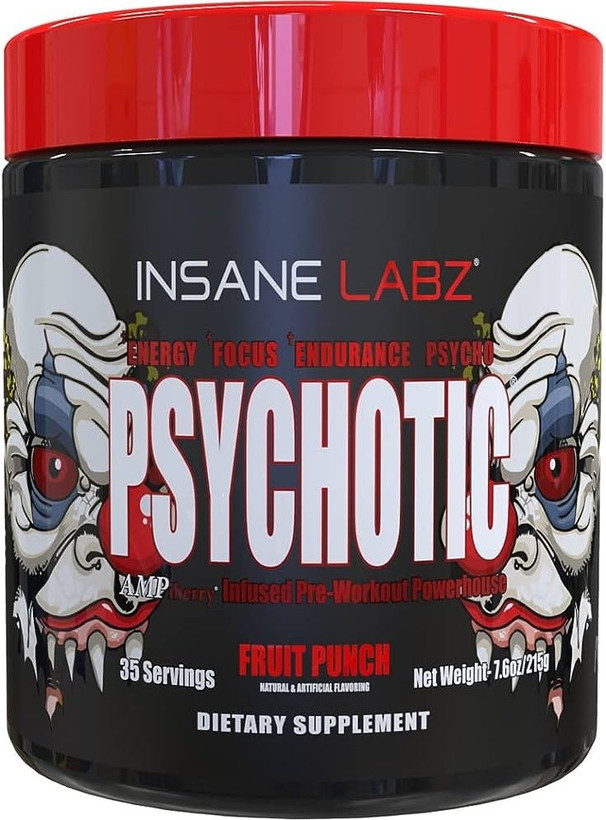 مکمل پمپ اینسین لبز Psychotic وزن ۲۱۵ گرم