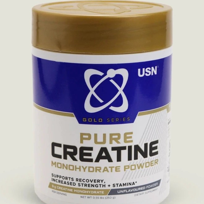 کراتین مونوهیدرات یو اس ان 250 گرمی USN خالص بدون طعم اورجینال