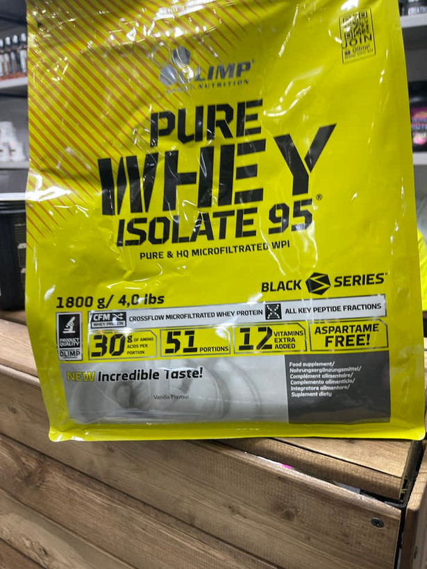 پیور پروتئین وی ایزوله الیمپ طعم شکلات وزن ۱۸۰۰ گرم اورجینال